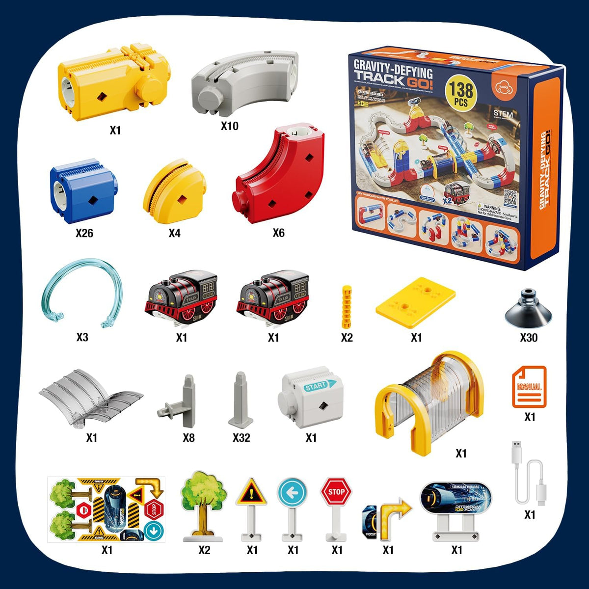 Magnetic Electric Railway Builder (Limited Edition)